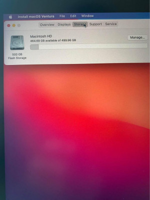 Macbook Pro 2017 13-inch 16GB (storage 500GB)