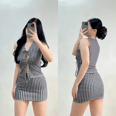 Soft Girl Sexy Top & Skirt