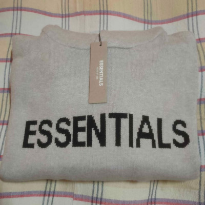 Essentials knitted hoodie
