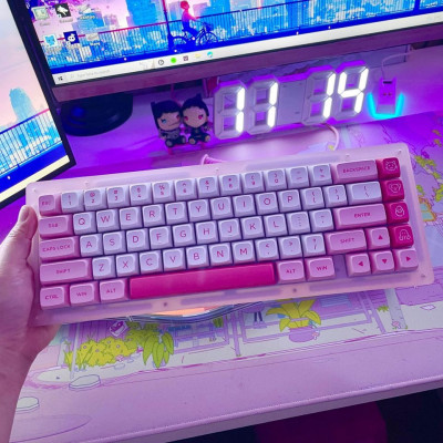 Akko ACR67 Keyboard Pink