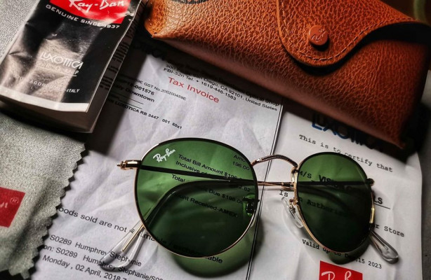 Original RB RoundMetal Lennon Glass