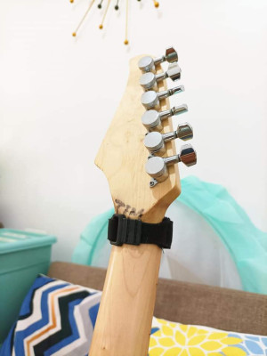 Fernando modified electric superstrat with pedals