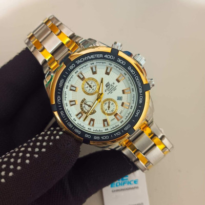 EDIFICE CASIO WATCH FOR MEN BIG FACE ANALOG MOVEMENT