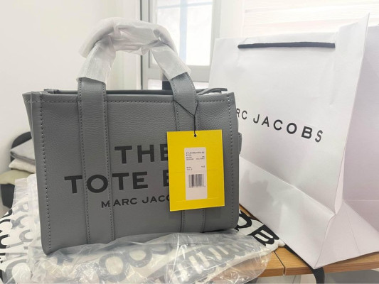 Marc Jacobs Tote Bag Wolf Grey Mini