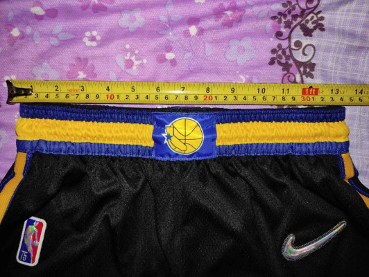Small size GSW 2022 jersey shorts