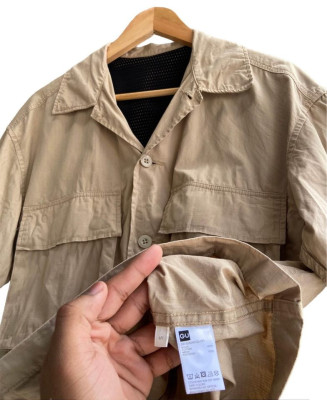 Gu by Uniqlo Utility Button Down Shirt