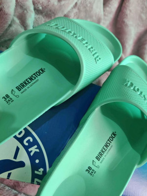 Birkenstock Barbados Eva (Bold Jade)