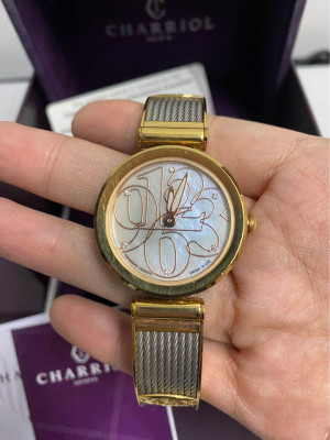 Charriol Forever Rose Gold MOP Ladies Watch