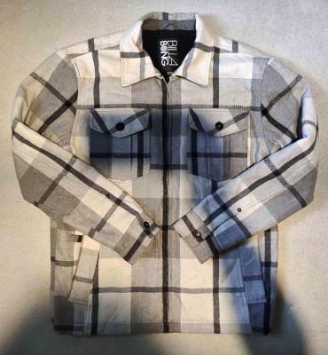 Billabong Plaid Jacket Large