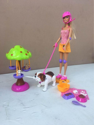 Barbie Puppy Carousel