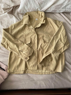 beige jacket