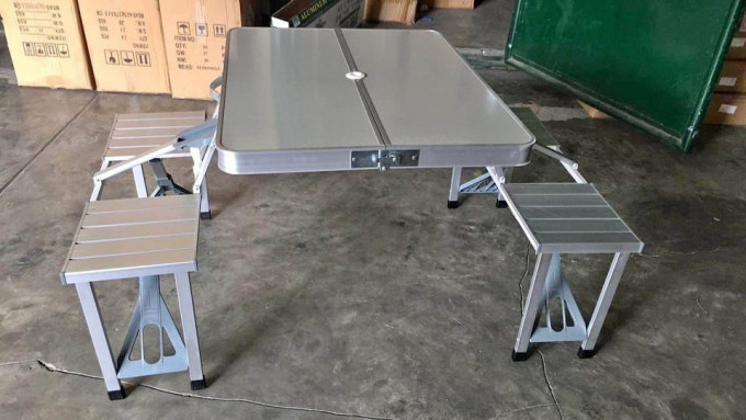 aluminum picnic table