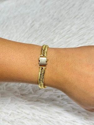 Saudi gold japan style 18k Bracelet