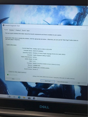 DELL G3 3579 CORE i5 8TH GENERATION 12GB RAM