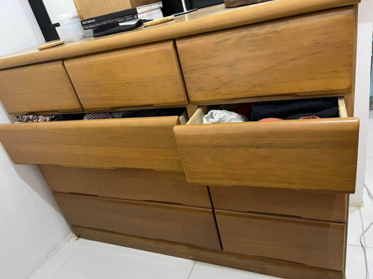 Pure wood cabinet/dresser