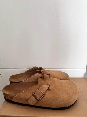 Birkenstock Boston size 39 - Taupe