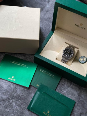 Rolex Oyster Perpetual “Bright Black”