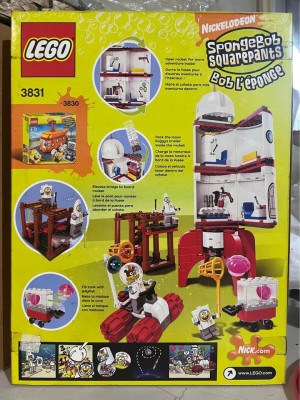LEGO RARE Limited Edition SpongeBob Squarepants 3831 Rocket Ride