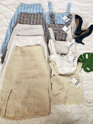 Tweed coords and dress