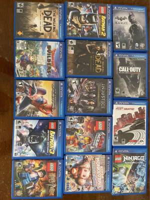 Psvita with 25 games for sale