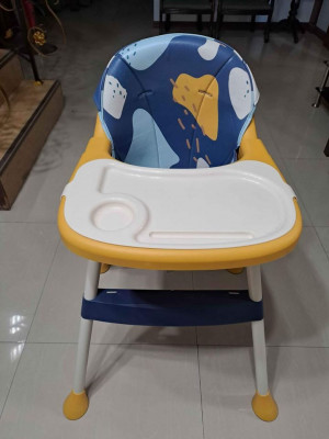 KIDS ROOM LEATHER HIGH CHAIR