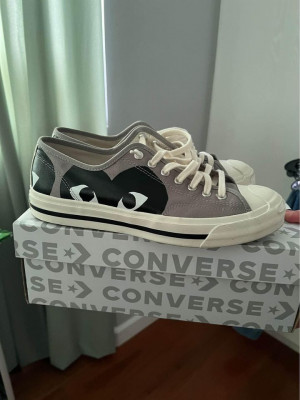 CDG Converse Jack Purcell grey/black