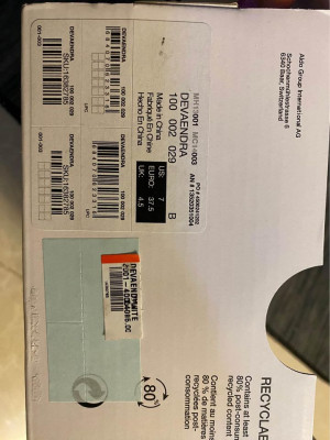 Aldo White Sneakers (wedge)