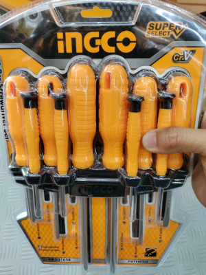 INGCO 10PCS Screwdriver