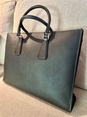 Prada Saffiano briefcase/documents bag