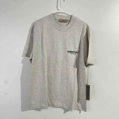 Essentials Fear Of God Light Oatmeal Tee