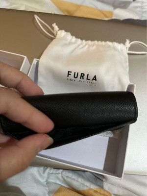 Furla Babylon Business Card Case Black