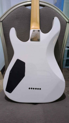 Electric guitar with multi effects pedal