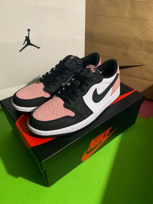 Jordan 1 low bleach coral