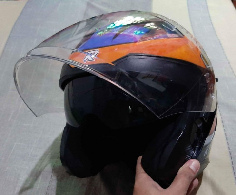 Ryzen Half Face Helmet (Large)