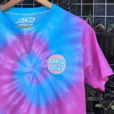 SANTA CRUZ PURE COTTON TIE DYE SHIRTS