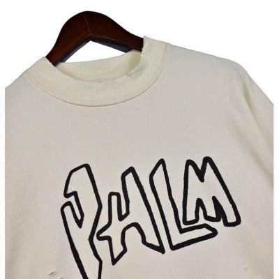 NWT PALM ANGELS Apricot Graphic Graffiti Flames Crewneck Sweater S-XL
