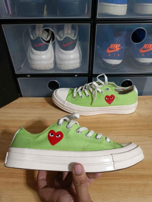Converse X Comme Des Garcons Play Church Taylor 70 low Green