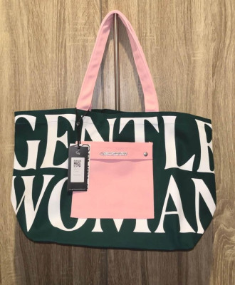 Gentlewoman Painted Wall Tote Green