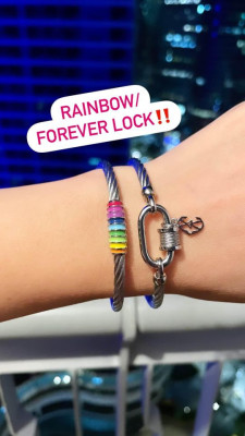 ForeverLock/Rainbow bangle