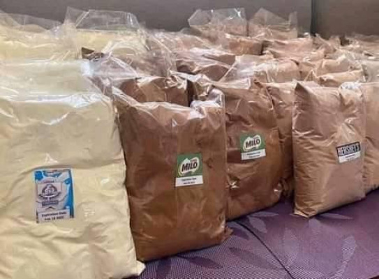 Milo, hershey, bear brand, kopiko blanca