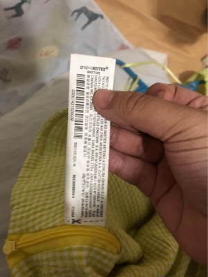 Zara Gingham Puff Sleeve Top