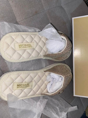 Michael Kors - Glitter Chain Slides