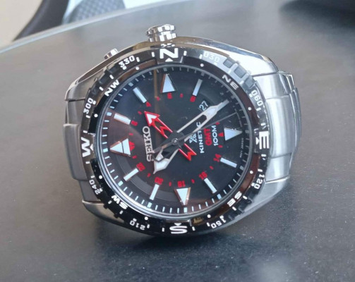 SEIKO Kinetic GMT prospex