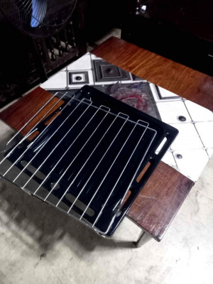 La GERMANIA Gas Range with ROTISSERIE