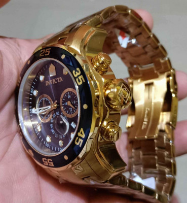 Legit/Orig Invicta Pro Diver Scuba Chronograph Watch For Sale/Swap!