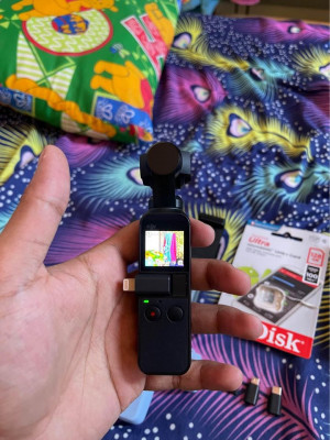 DJI OSMO POCKET 1 Great for (MOTOVLOG)