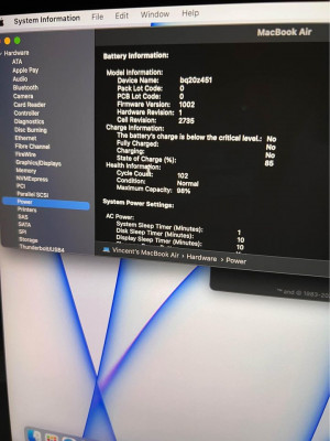 Macbook Air M1 256 GB Spacegrey