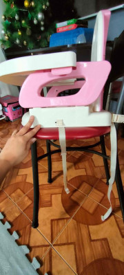 Preloved Folding baby table and chair