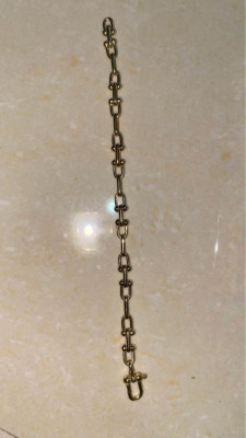 Tiffany hardware bracelet  18k japan gold