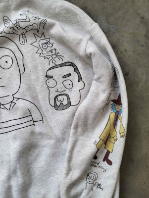 Yeezy x Rick and Morty Hoodie